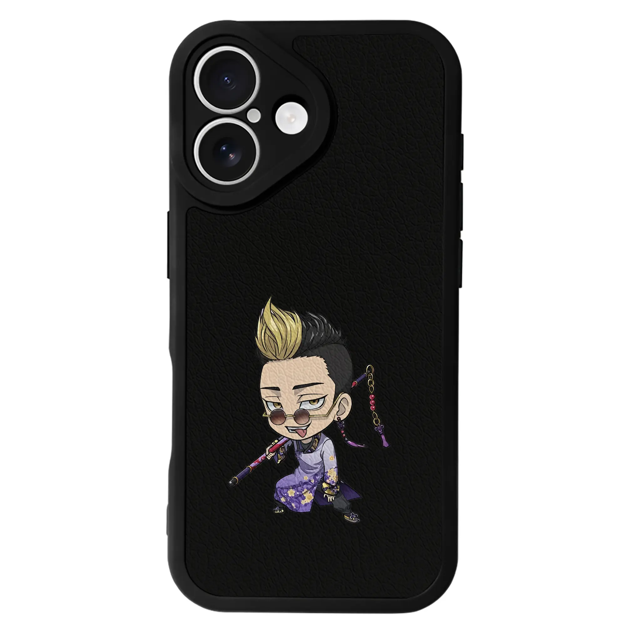 東京リベンジャーズ グッズ,半間修二 - IPhone 16シリーズ対応 ・ シリコンスマホケース ・ レザー調 ・ 高精度フィット ・ 耐衝撃 ・ ワイヤレス充電対応 ・ 精密カット